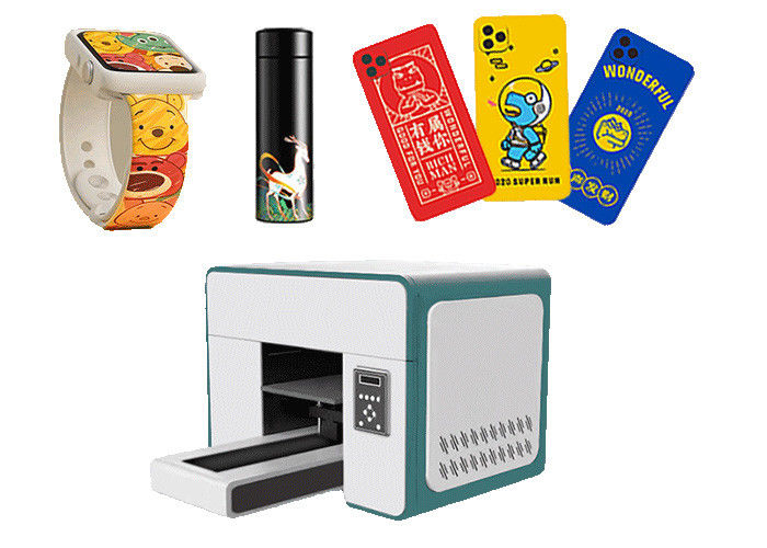 1200dpi A3 UV Printer Untuk Jam Tangan Ipad Phone Case Ukuran A3 UV Flatbed Printer