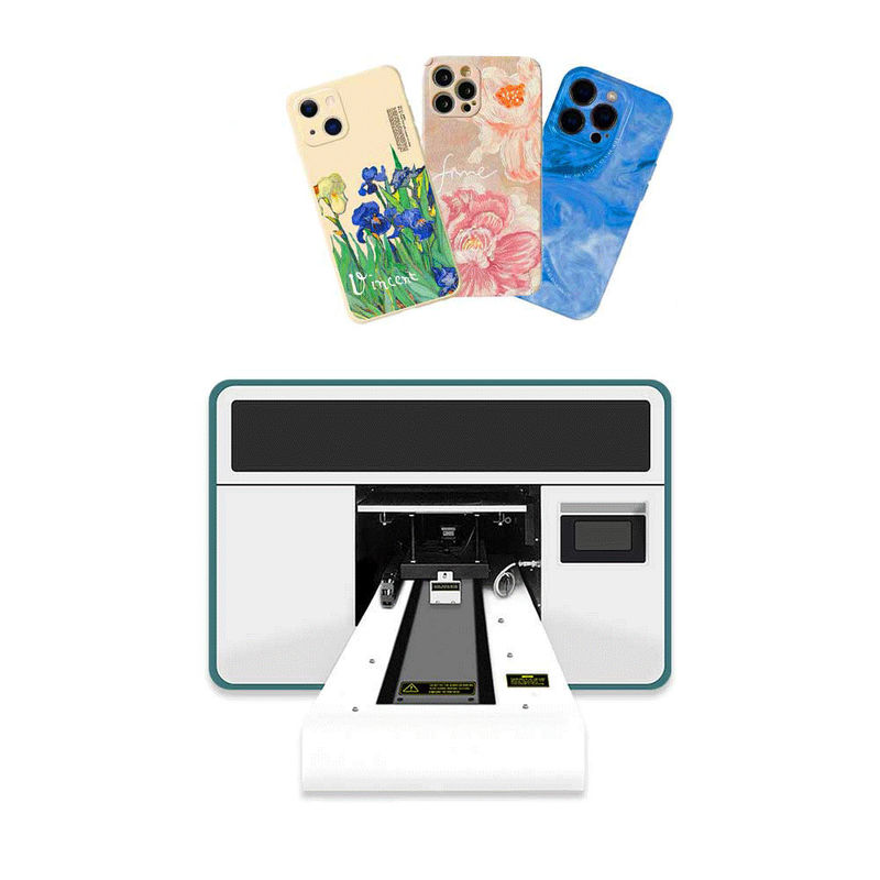 6 Warna UV Hybrid Printer A3 UV Printer 3D Printing Desktop Low Maintenance