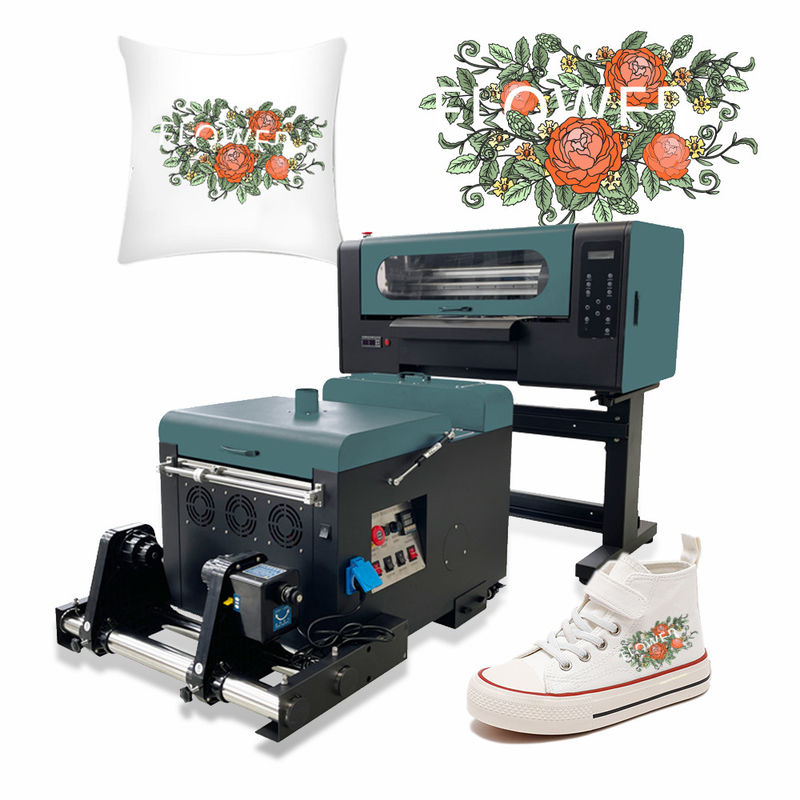 A3 Ukuran Digital DTF Printer Peralatan Pencetakan Kaos T Dengan Dua Kepala Printer Epson XP600