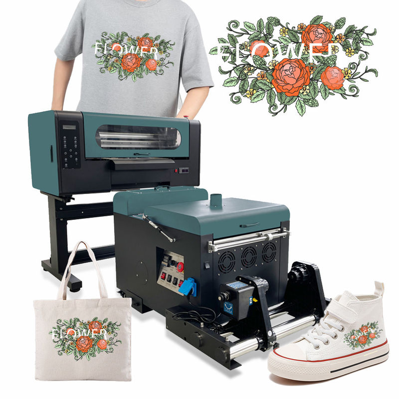 30cm A3 DTF Printer Roll Dtf Printer Untuk Pencetakan Stiker Dengan Dual Xp600 Head Dtf Printer