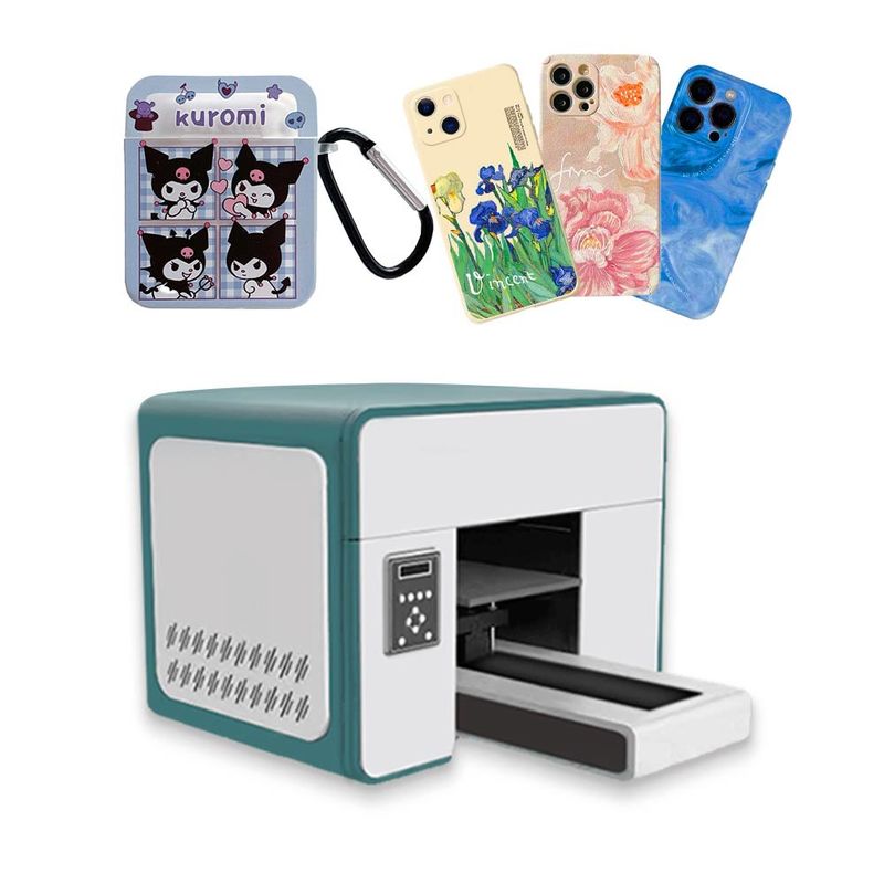 Ukuran A3 Flatbed LED UV Printer Papan Kayu UV Led Mesin Pencetakan Dengan Epson I3200 S1HD
