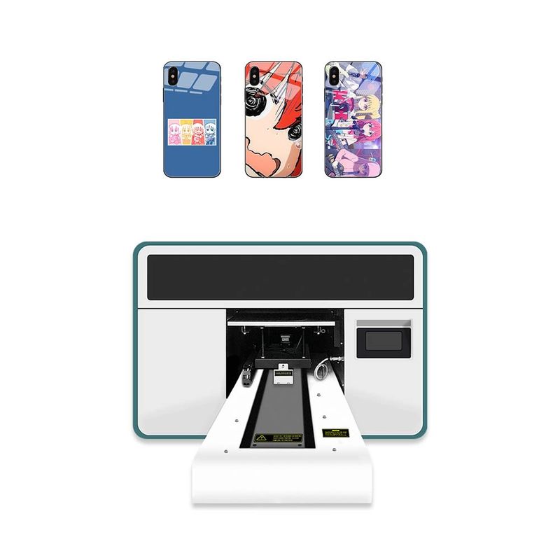 8 Warna Ukuran A3 UV Flatbed Printer Glass Cube Digital UV 3D Printer