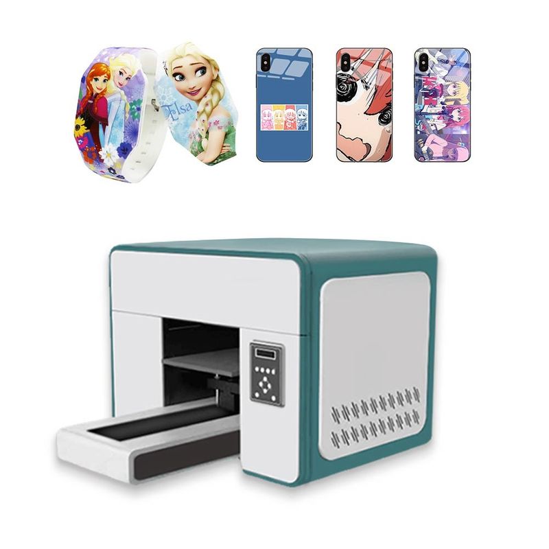 Printer 3D Ukuran A3 Ukuran UV Inkjet Printer Kartu Uv Id 8 Printer Pencetakan Warna