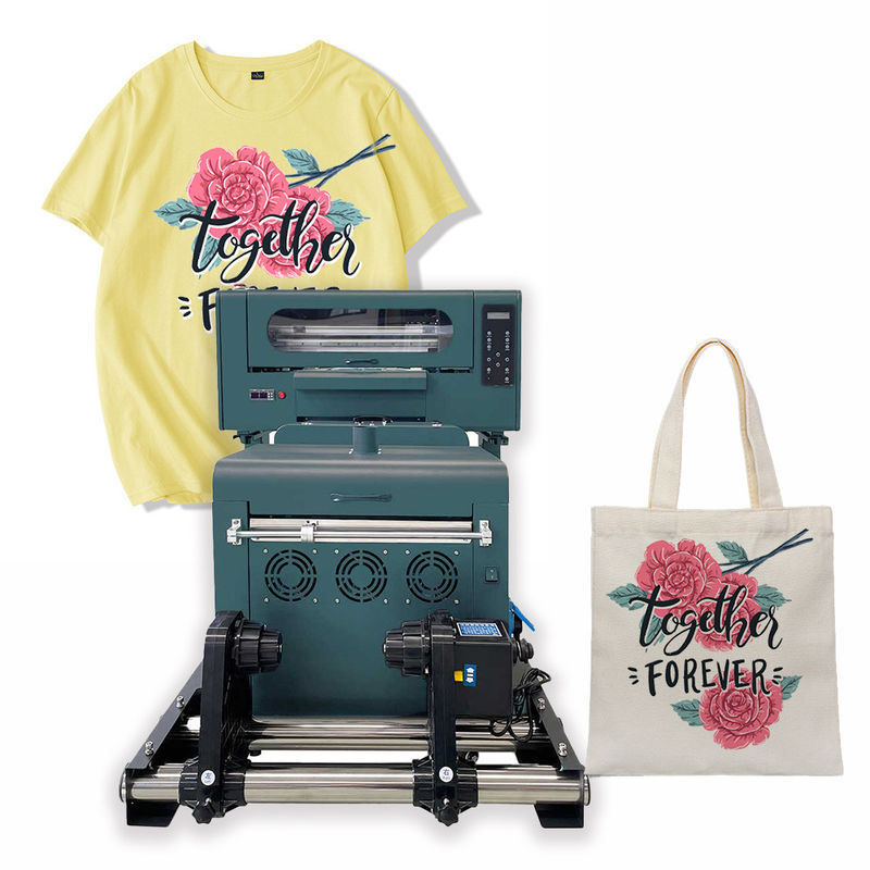 30cm DTF Printer Ukuran A3 Printer Dtf dengan Shake Powder Machine untuk T-Shirt