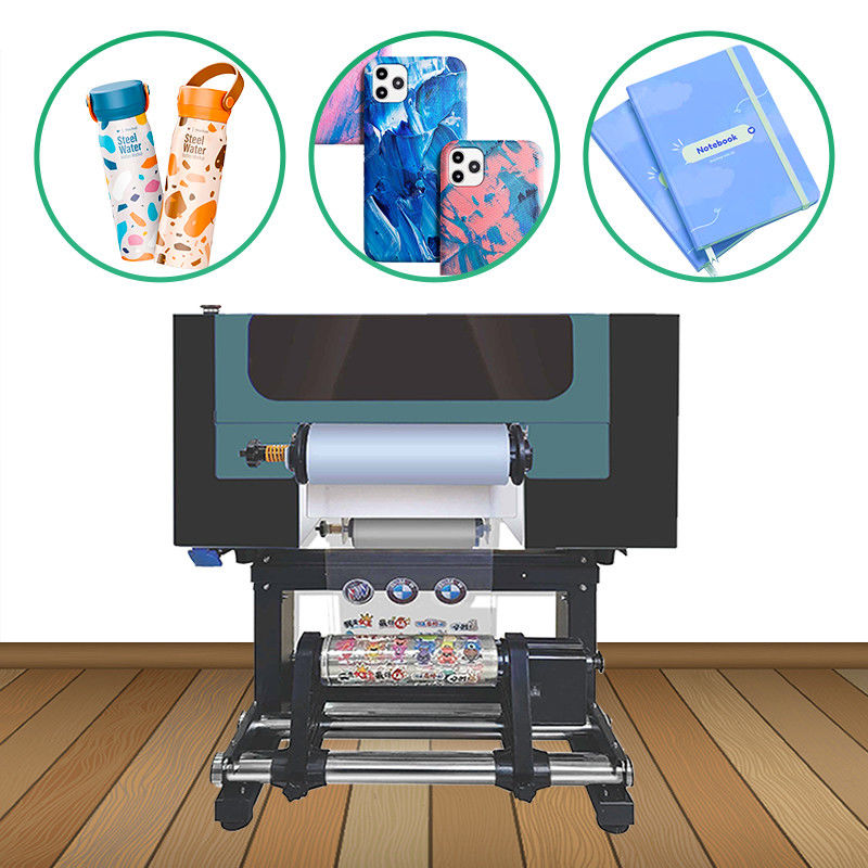 300mm Roll To Roll UV Printer Dtf All In One Printer Dtf Dengan 2 Kepala Xp600
