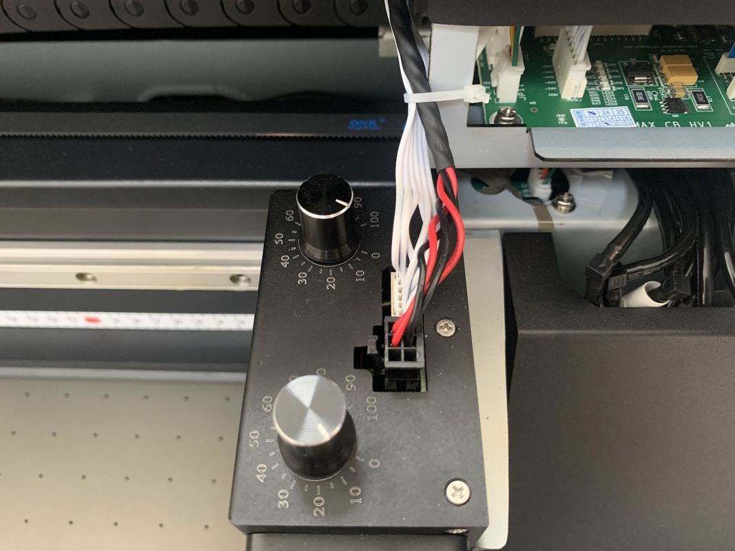 A3 Ukuran 6 Warna Printer Hibrida UV Mesin Pencetakan Hibrida UV Resolusi 1200dpi