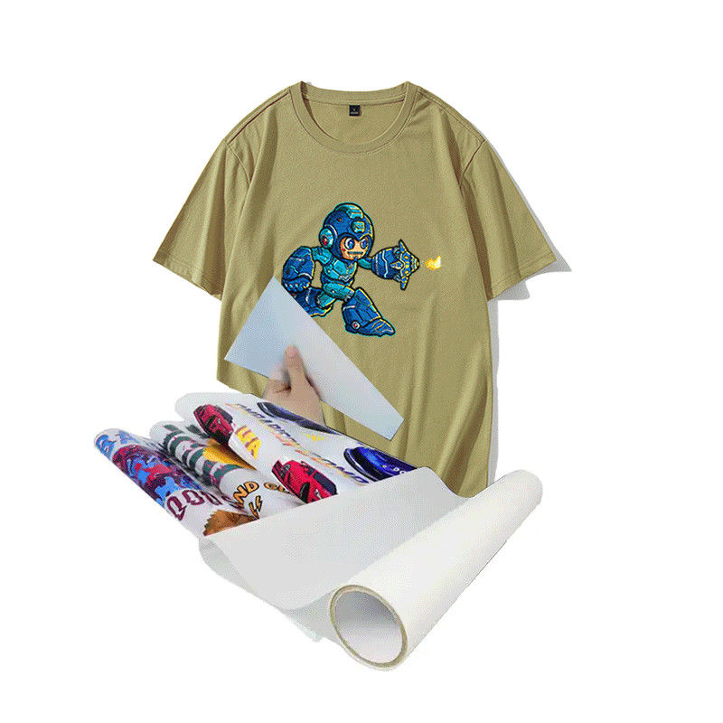 100m Panjang DTF Tinta Kertas A4 Double Sided Film DTF Printer Pet Film Dingin