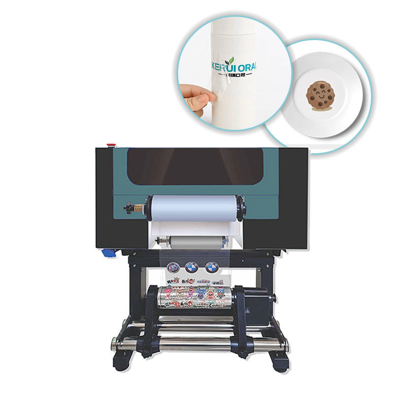 Auto Laminasi UV DTF Printer 2 Kepala XP600 I3200 A3 T Shirt DTF AB Film Printer