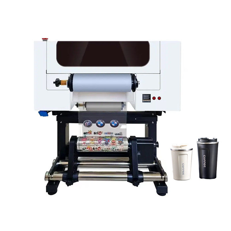 Printer UV DTF Gulungan A3 Populer 2024 Pencetak Stiker Label Kristal Printer DTF UV 30Cm