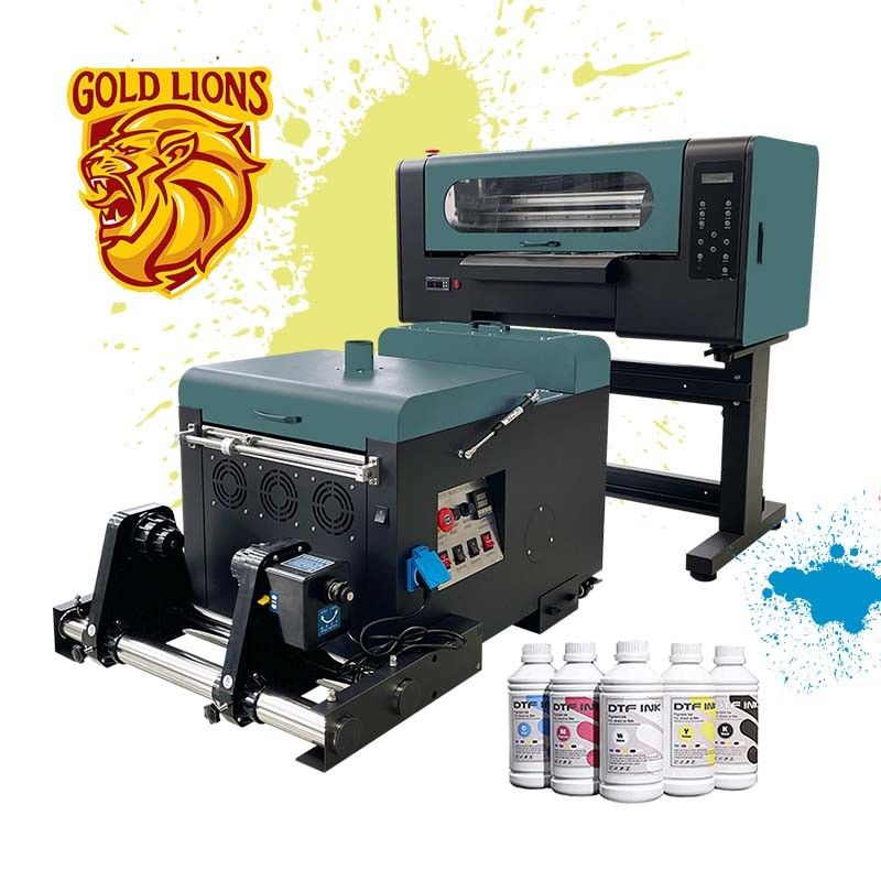 2024 pabrik mengarahkan penjualan 30cm DTF printer 2 kepala XP600 A3 kaos DTF transfer film pelukis untuk usaha kecil