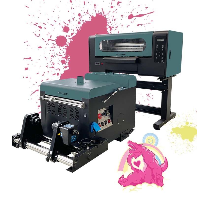 Kualitas tinggi A3 Ukuran Langsung Ke Film Mesin Percetakan Tekstil DTF Printer Untuk Percetakan Tekstil