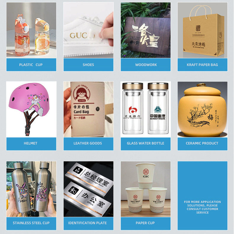 A3 Ukuran UV DTF Printer 30cm UV DTF Printer untuk Label Sticker Printing