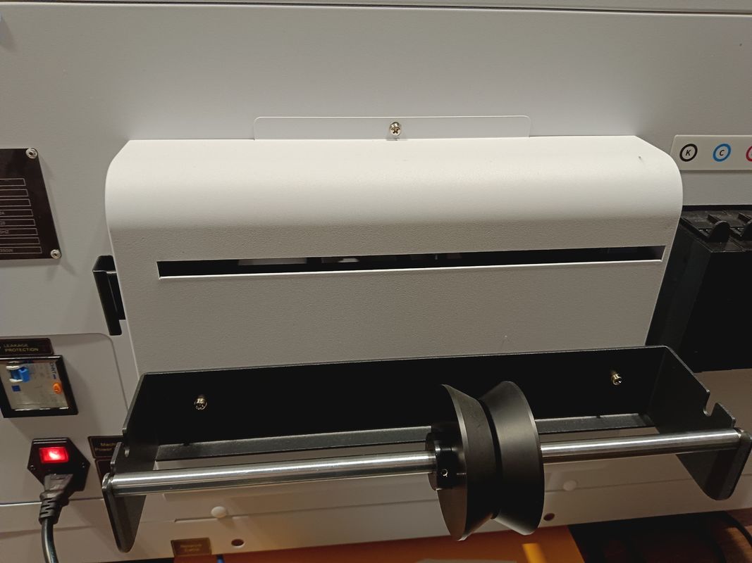 K/C/M/Y W V Ink Color A3 UV Printer dengan Kepala Cetak S1-HD dan Ukuran Platform 300x475mm