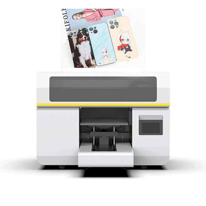K/C/M/Y W V Ink Color A3 UV Printer dengan Kepala Cetak S1-HD dan Ukuran Platform 300x475mm