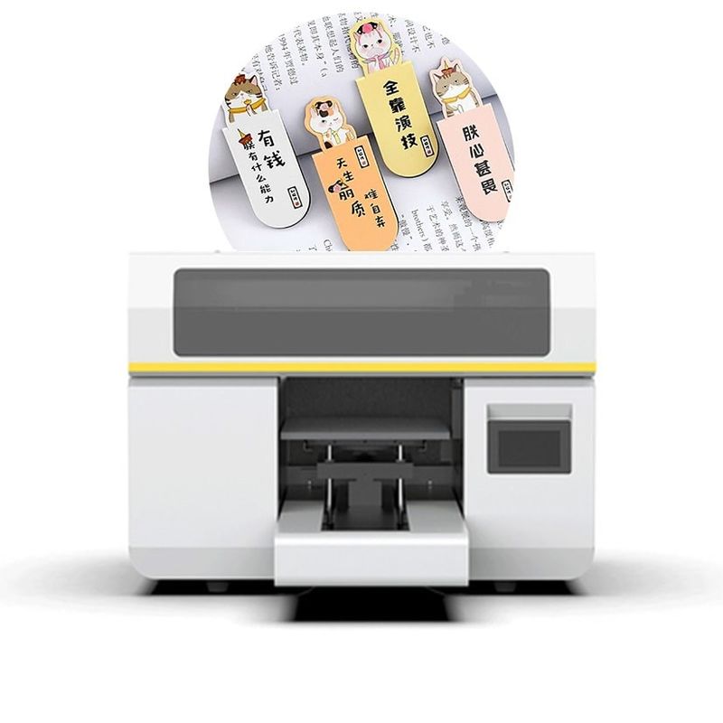 UNI-A3 Flatbed UV Printing Machine dengan UV Ink 8 Color Printer