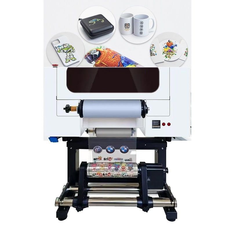 Digital UV DTF 2 F1080 Kepala Printer Dua dalam Satu Lebar Pencetakan 30cm/60cm