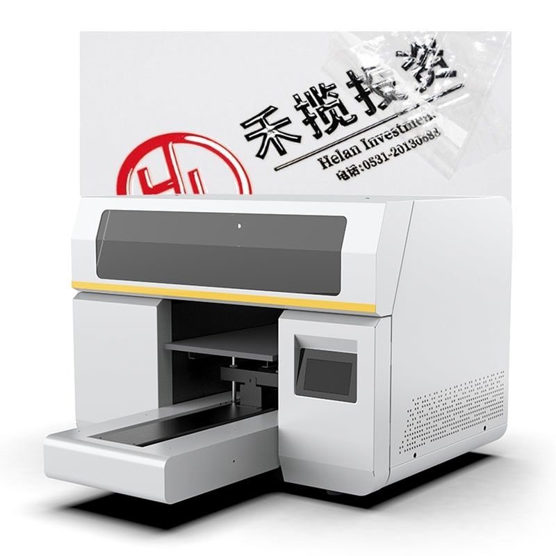 300x475mm Platform UV Roll Printer Dengan I3200 Printhead Printer Untuk T-Shirt Botol Phone Case