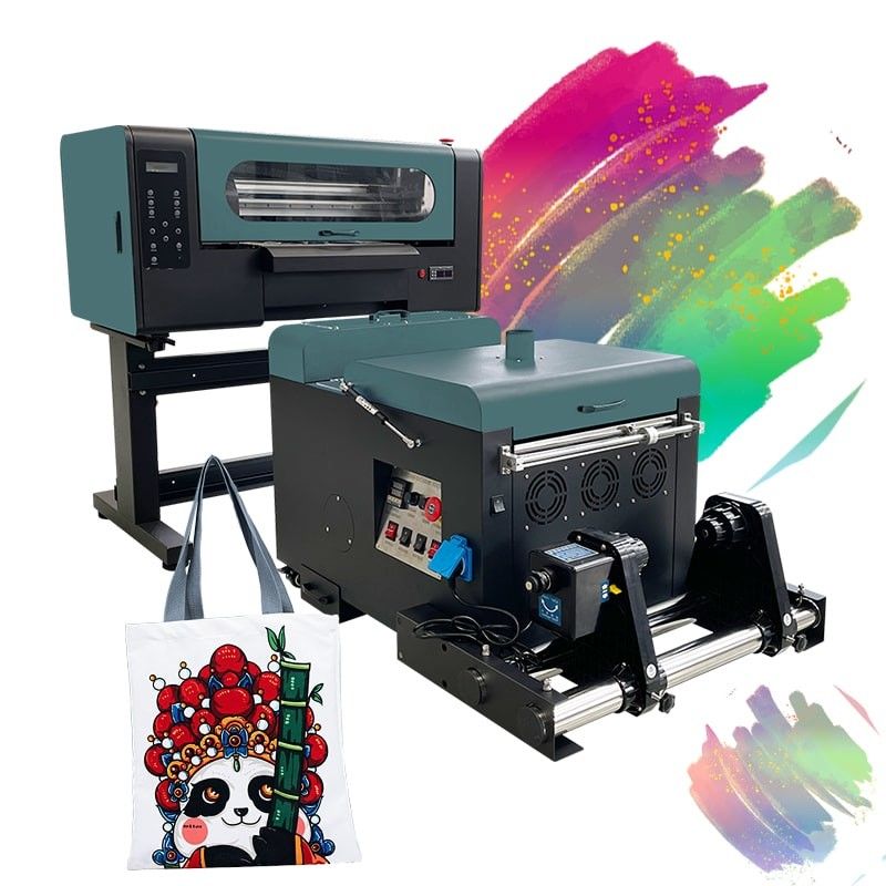 Ukuran kecil 300mm Printer DTF dengan 2 kepala Epson F1080 dalam kualitas yang baik