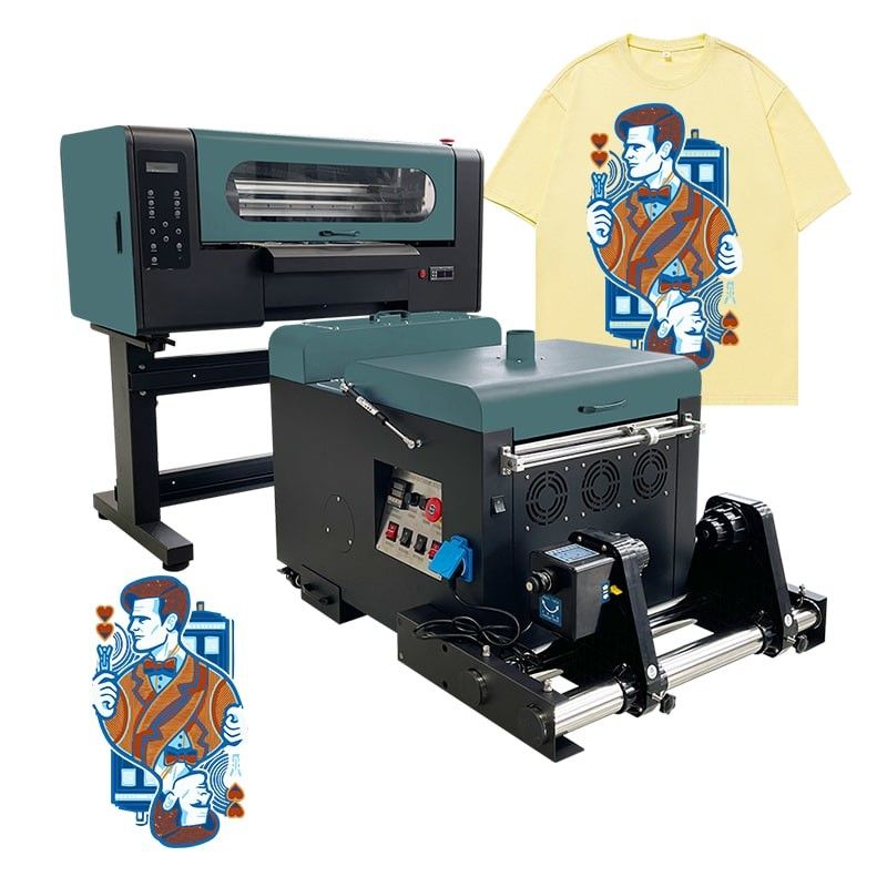 xp600 printerhead Digital A3 T-Shirt Mesin Pencetak Transfer Panas Pet Film Dtf Printer