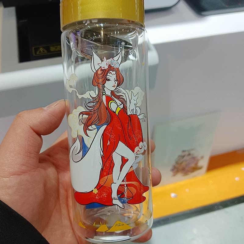 A3 UV Printer Untuk Roll Material Flatbed Cylindrial Botol Mesin Pencetakan Kasus Telepon