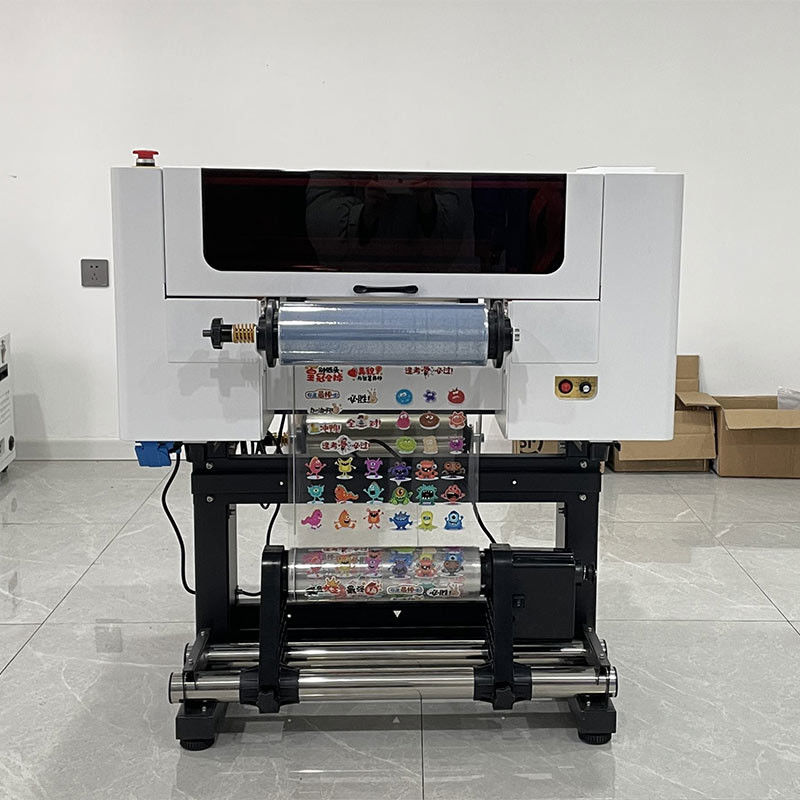 A3 Ukuran UV DTF Printer Roll To Roll Untuk Label Dan Sticker Inkjet Printer Pada Setiap Objek