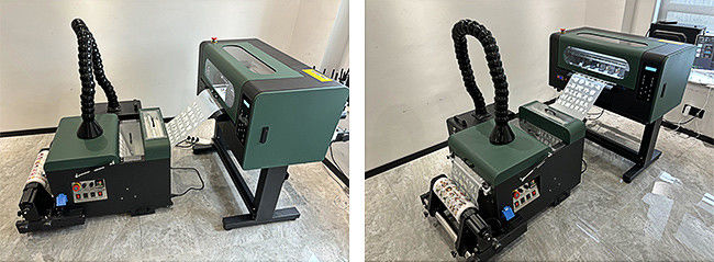 Direct to Film VT-300 A3 DTF Printer dengan warna CMYK+W untuk Aplikasi Tekstil