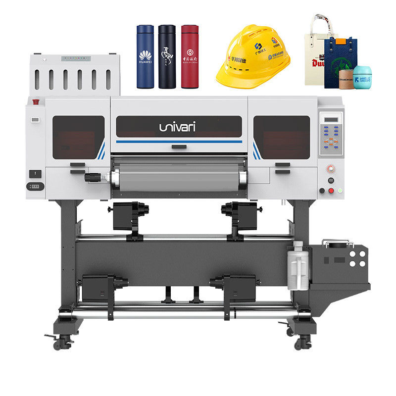 A2 A3 Digital 60cm DTF Sticker UV Printer Printer Kaca Metal Dengan Kepala 13200 U1