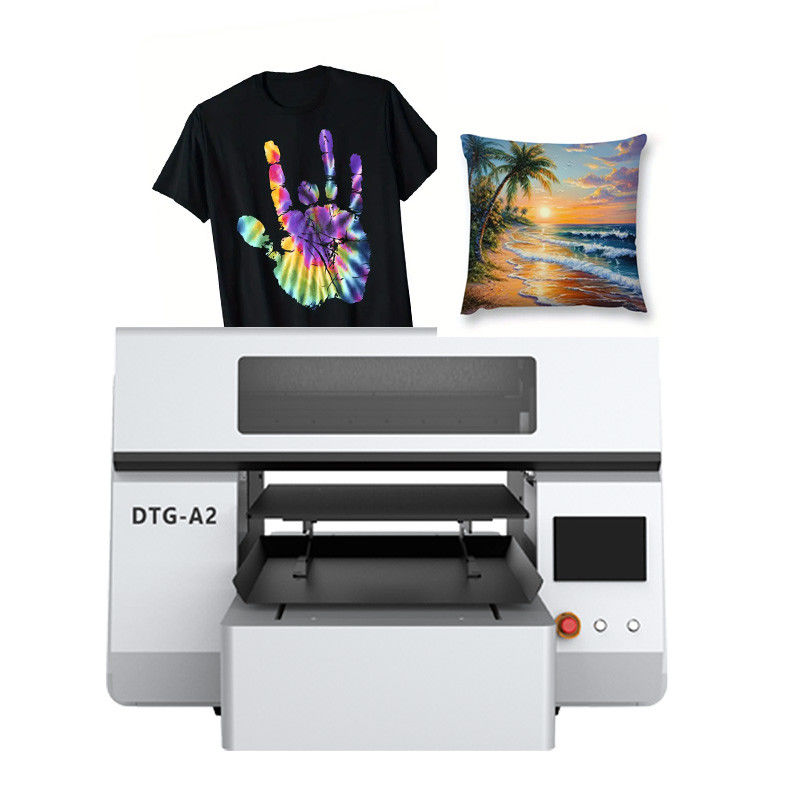 Printer DTG Format Besar A2 Mesin Komersial Langsung ke Garment untuk Hoodies