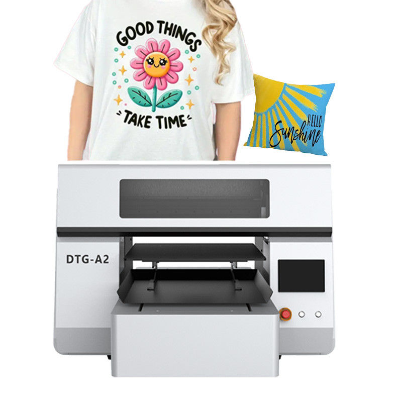 Direct to Garment Printer Ukuran A2 DTG Berkecepatan Tinggi untuk Pencetakan Baju Bulk