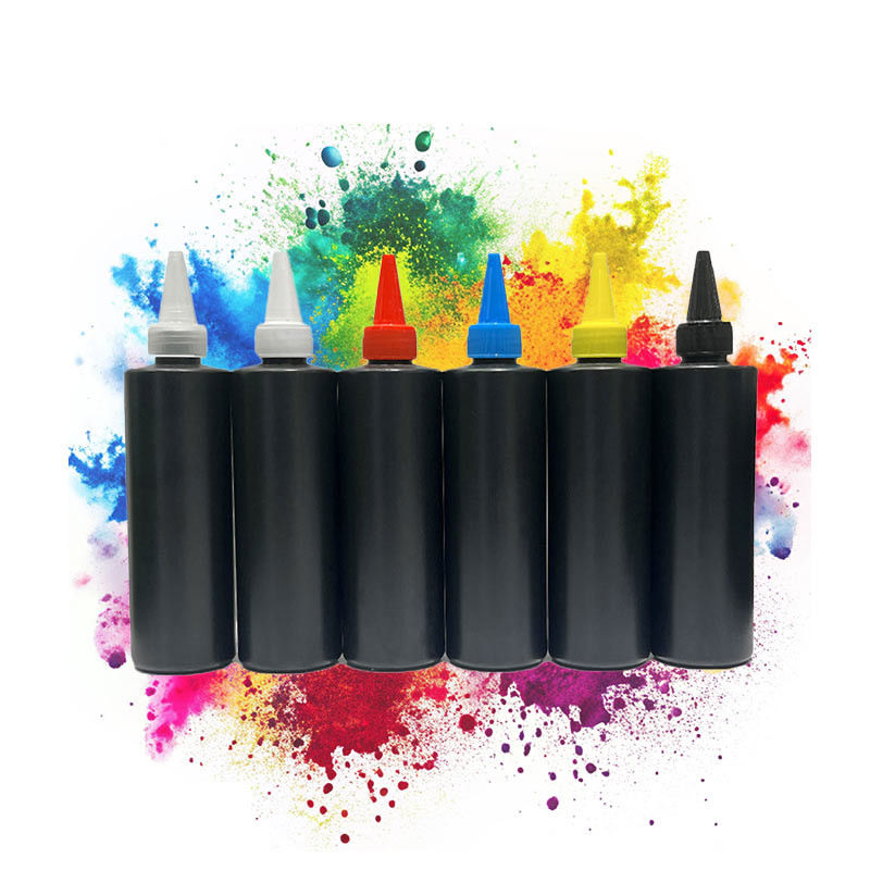 Harga tinta UV unik untuk printer untuk Epson L800 Pencetakan pada PVC dan lembaran kaca