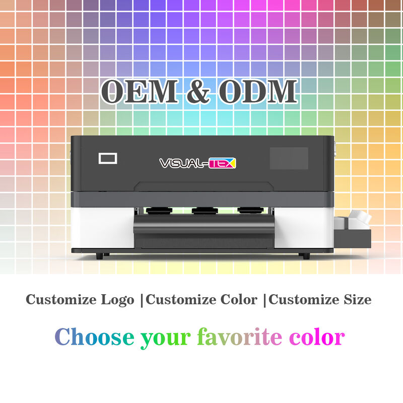 13 Inch Desktop DTF A3 Double Head Printer untuk Percetakan Tekstil Bisnis Kecil