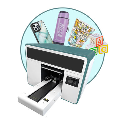 A3 UV Ink Jet Printer Printer Flatbed UV Hybrid Dengan Titik Tinta Terkecil