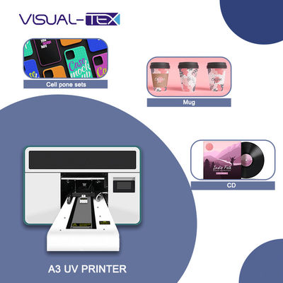Mini A3 UV Printer A3 Led Rotary Botol UV Printer Phone Case Flatbed UV Printer Mesin