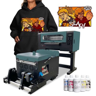 Mesin Pencetak Kaos T Digital 300mm 2 Eps xp600 A3 Dtf Printer