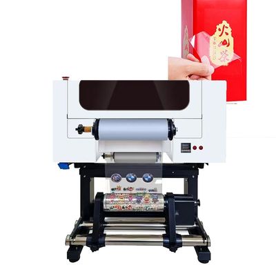 30cm UV DTF Printer Roll To Roll A3 UV DTF Printer Dengan Laminator Untuk Stiker