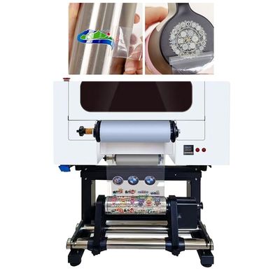 Printer UV DTF Lebar 300mm Dengan Konsumsi Tinta 20ml/Sqm Untuk Pencetakan Volume Tinggi