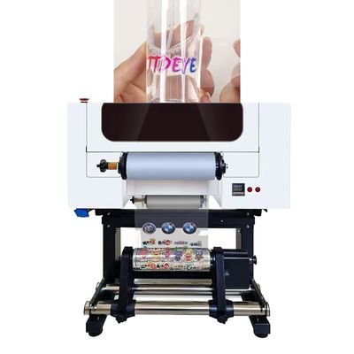 30CM UV DTF Printing And Laminating Printer Mesin Terintegrasi Dengan Dua Kepala
