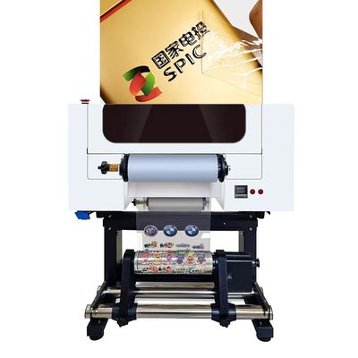30CM UV DTF Printer Roll to Roll A3 UV DTF Printer untuk Botol Plastik Akrilik
