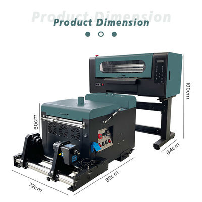 Digital DTF PET Film Printer Dengan Double Epson F1080 Kepala Kain Pencetakan