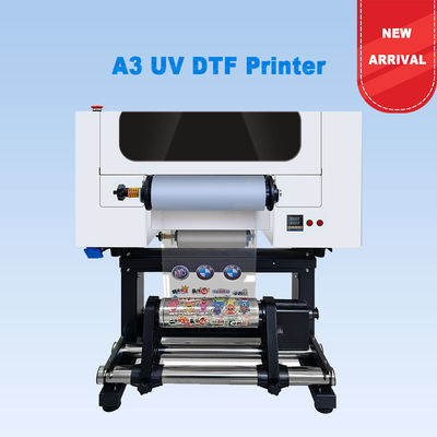 A3 UV DTF Printer 30cm UV DTF Printer Mesin Pencetakan Kaos Langsung ke Film Printer