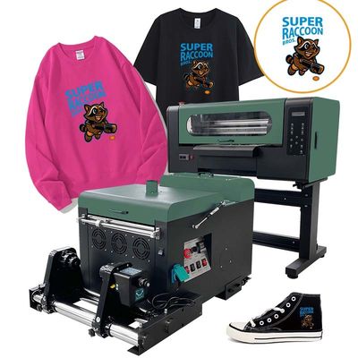 30Cm Dtf Printer Dual F1080 Kepala Sistem Inkjet Putih Inkjet Langsung Ke Film Dtf Printer A3