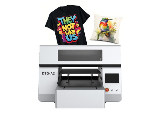 A2 DTG Printer untuk Custom Apparel Direct to Garment Digital T-Shirt Machine