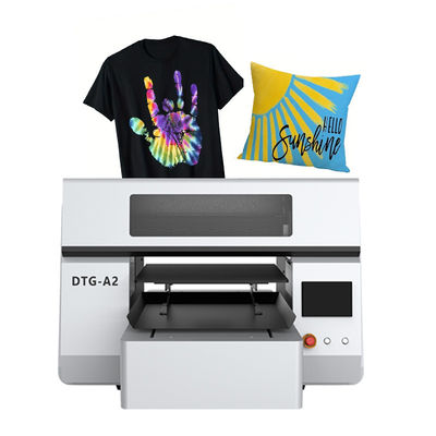 DTG Direct to Garment Printer Peralatan tekstil bebas UV pengeringan cepat