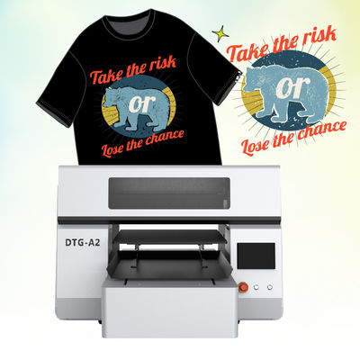 Top 2025 DTG Printer Untuk Garment 4 Warna 1 Putih Direct To Garment Printer